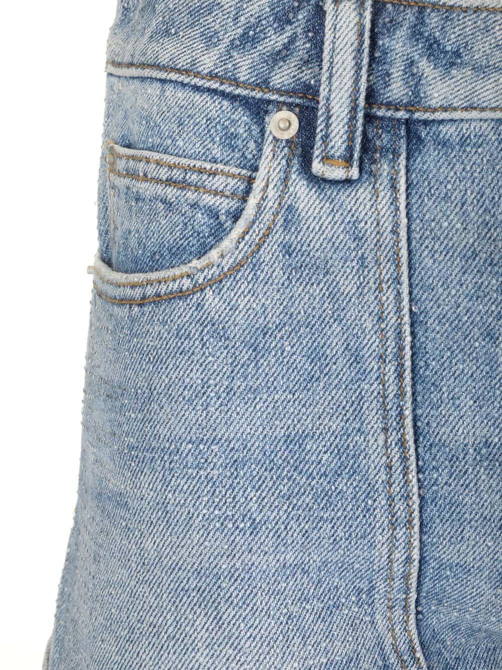 Al Duca D'Aosta Alexander Wang Short carpenter a vita alta Black Friday Prezzi