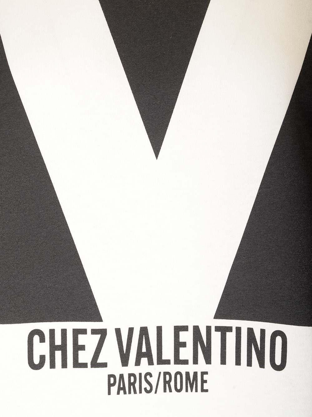 Al Duca D'Aosta Valentino Garavani T-shirt stampa "Chez Valentino" Economico