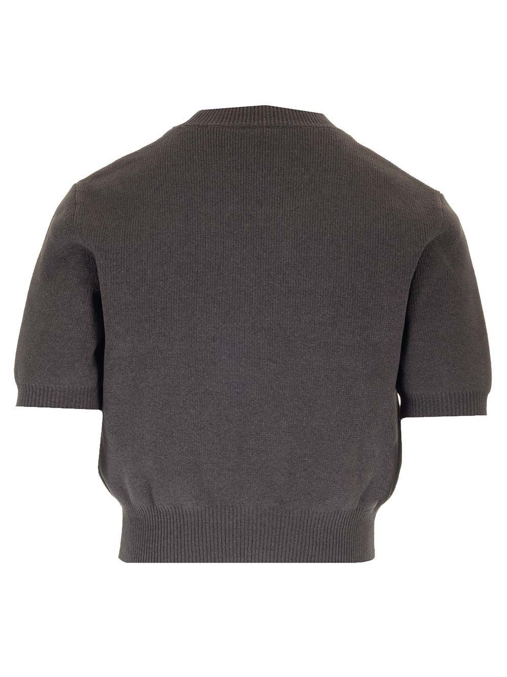 Al Duca D'Aosta Alexander Wang Maglia crop in maglina Saldi