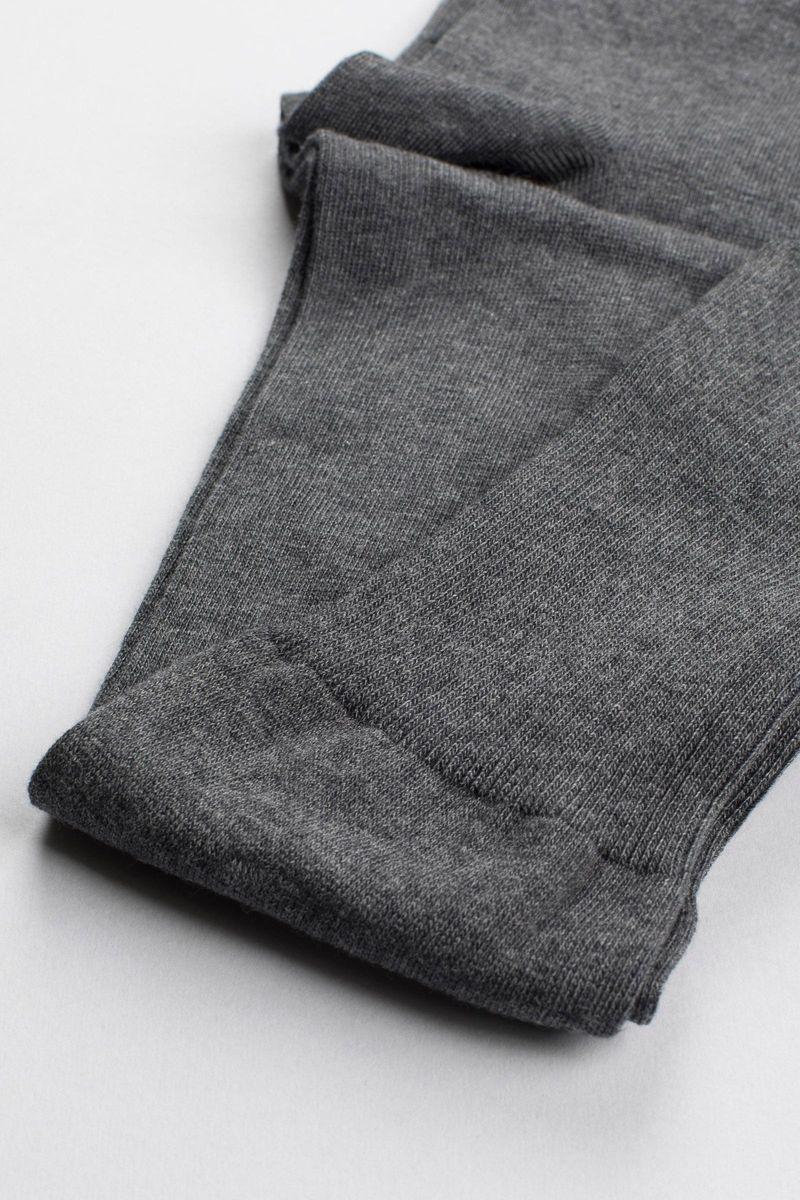 Angelico Calza antracite caldo cotone lunga Fino al 65% di sconto