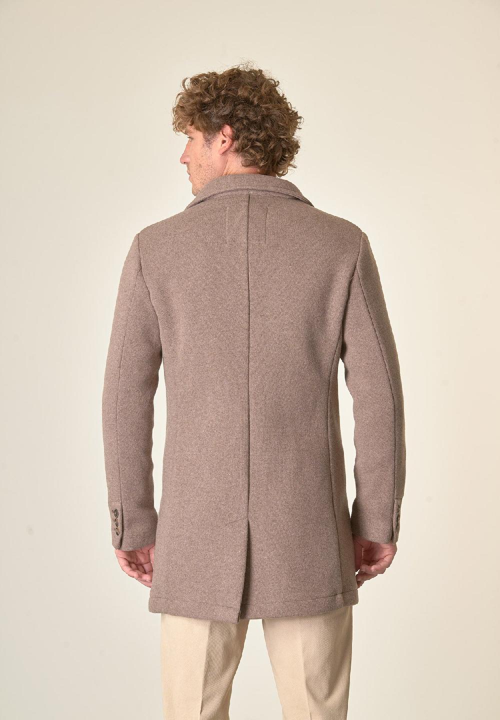 Angelico Cappotto nocciola sfoderato pettorina staccabile Prezzo Ridotto