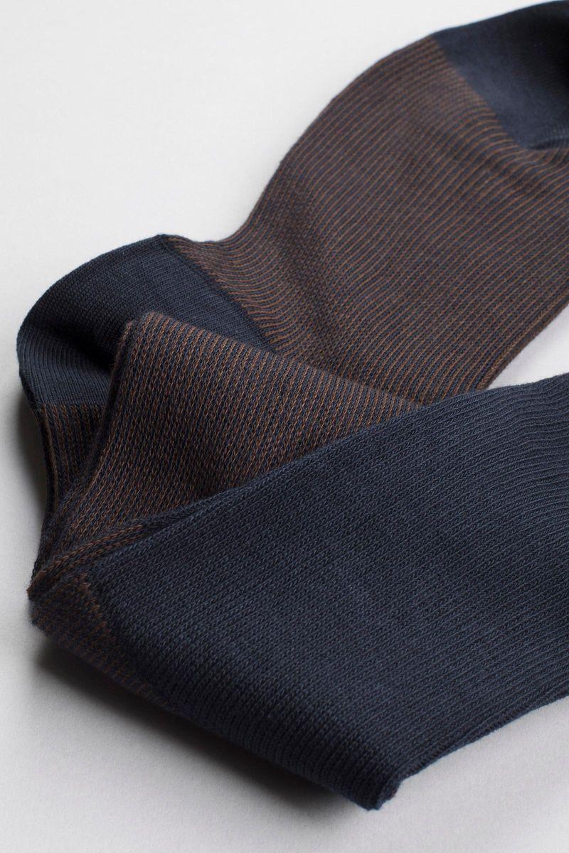 Angelico Calza moro millerighe jacquard Italy