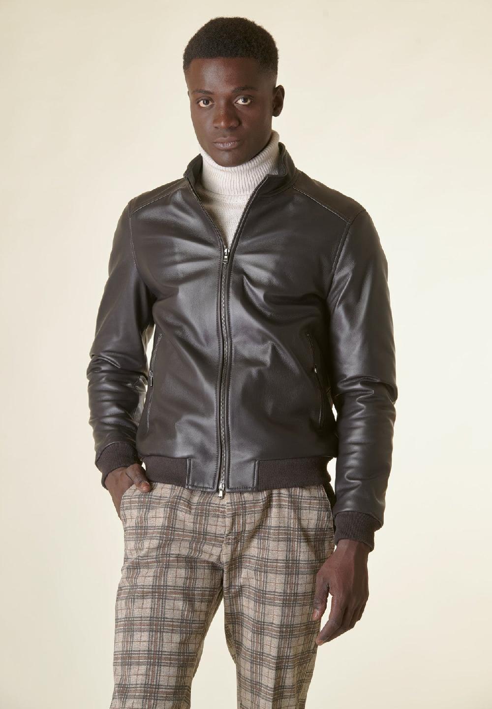 Angelico Bomber testa moro nappa Qualità Garantita