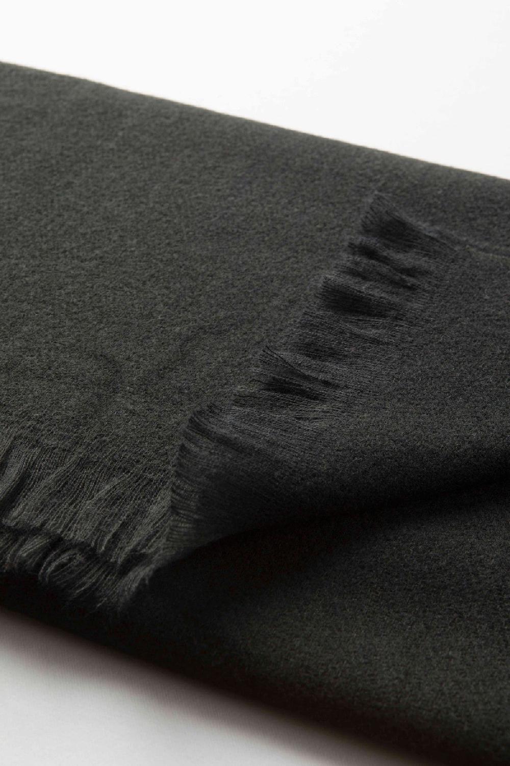 Angelico Sciarpa nera melange Promozione Limitata