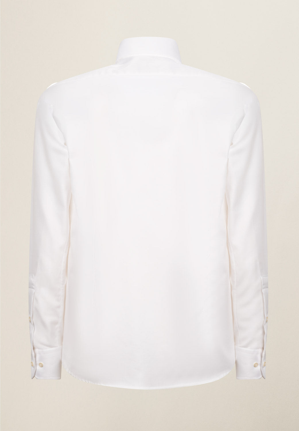 Angelico Camicia bianca no-stiro cotone custom fit Convenienza