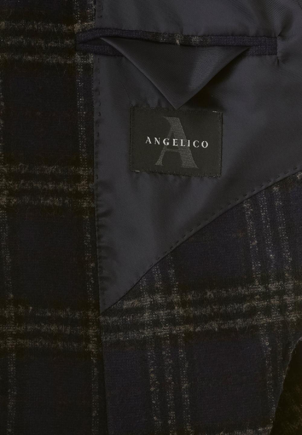 Angelico Giacca blu galles decostruita Moda