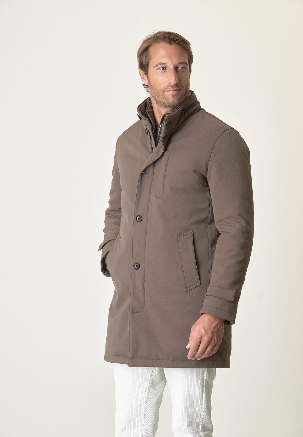 Angelico Cappotto tecnico fango trama leggera impermeabile In Linea