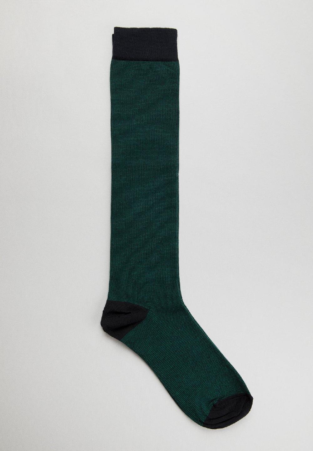 Angelico Calza verde millerighe Promozione