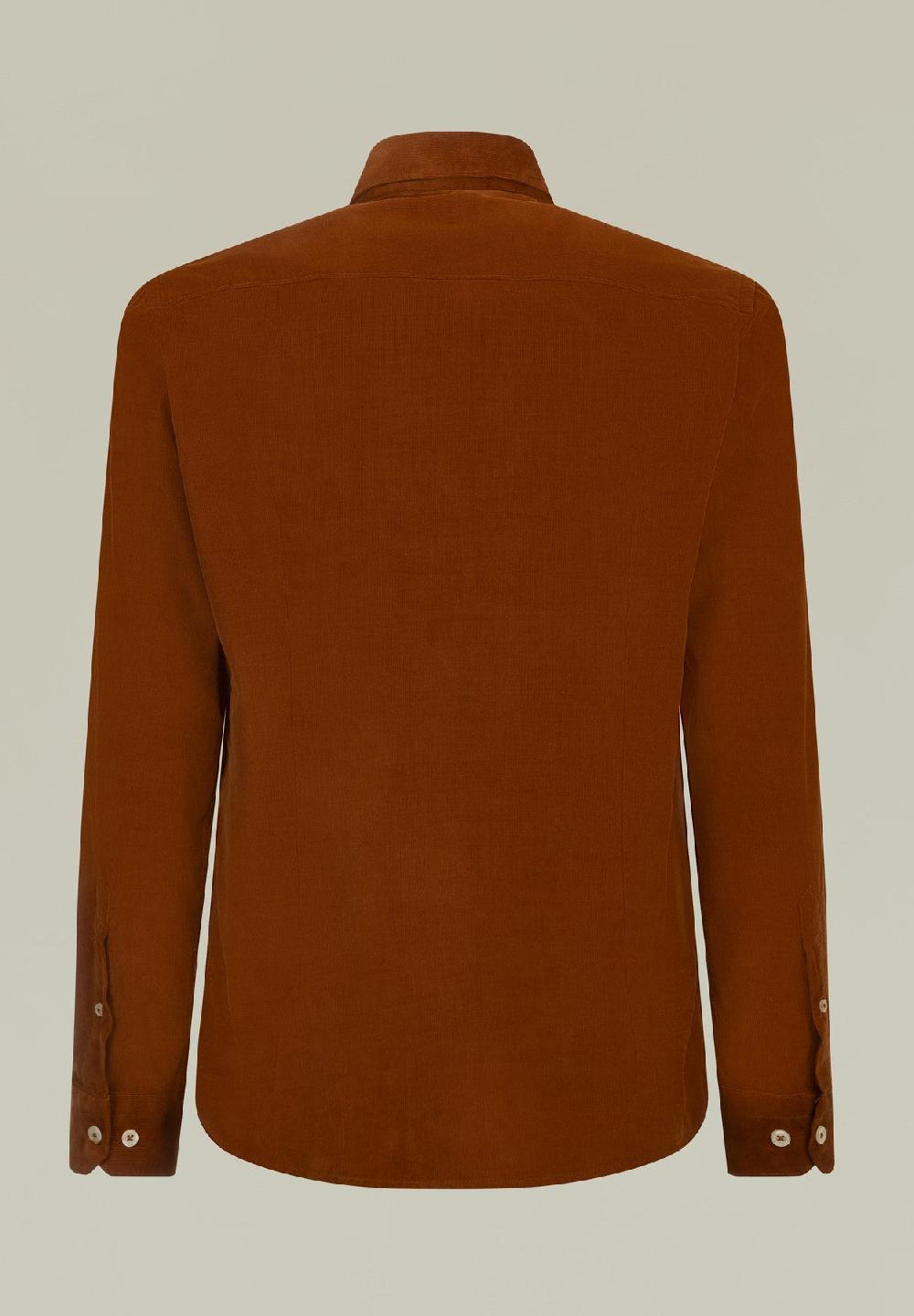 Angelico Camicia bruciato velluto Negozio