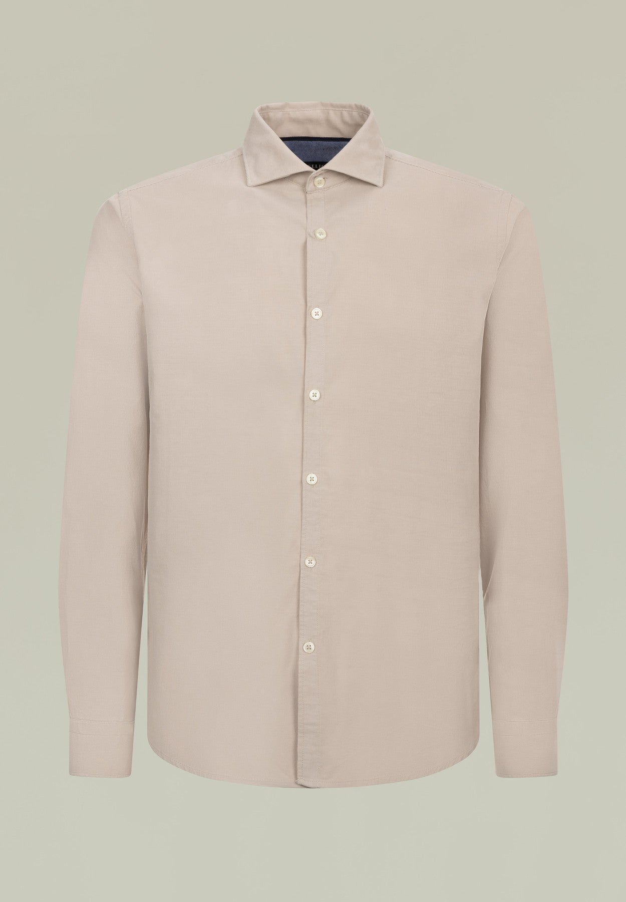 Angelico Camicia beige velluto Nuova