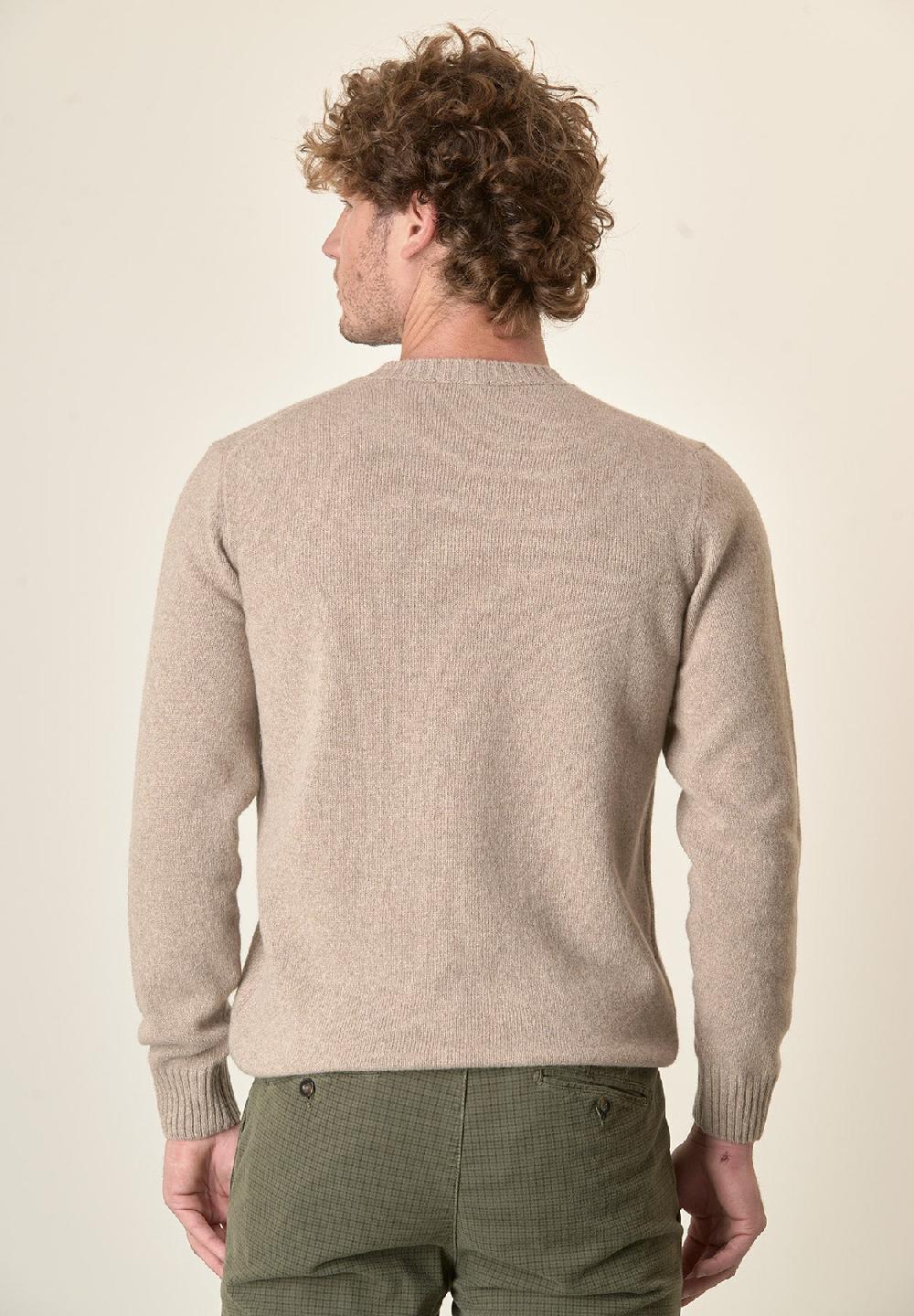Angelico Girocollo naturale puro cashmere Economico