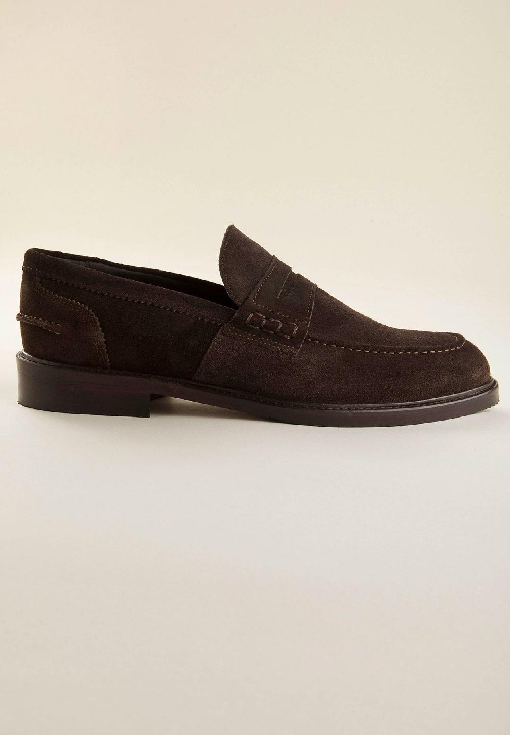 Angelico Mocassino moro scamosciato pelle Negozio online di fabbrica