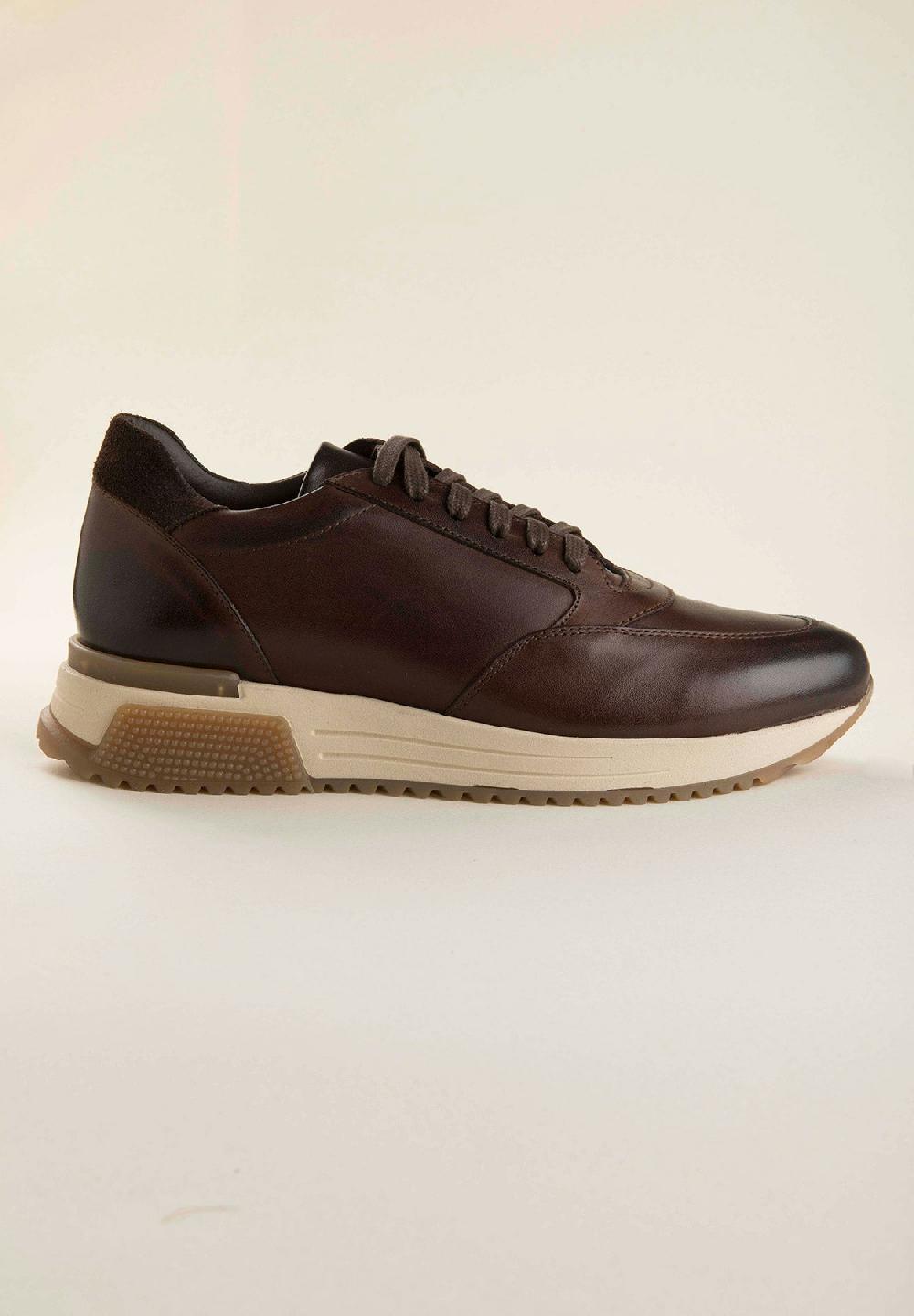 Angelico Sneakers moro pelle Offerta Pasqua