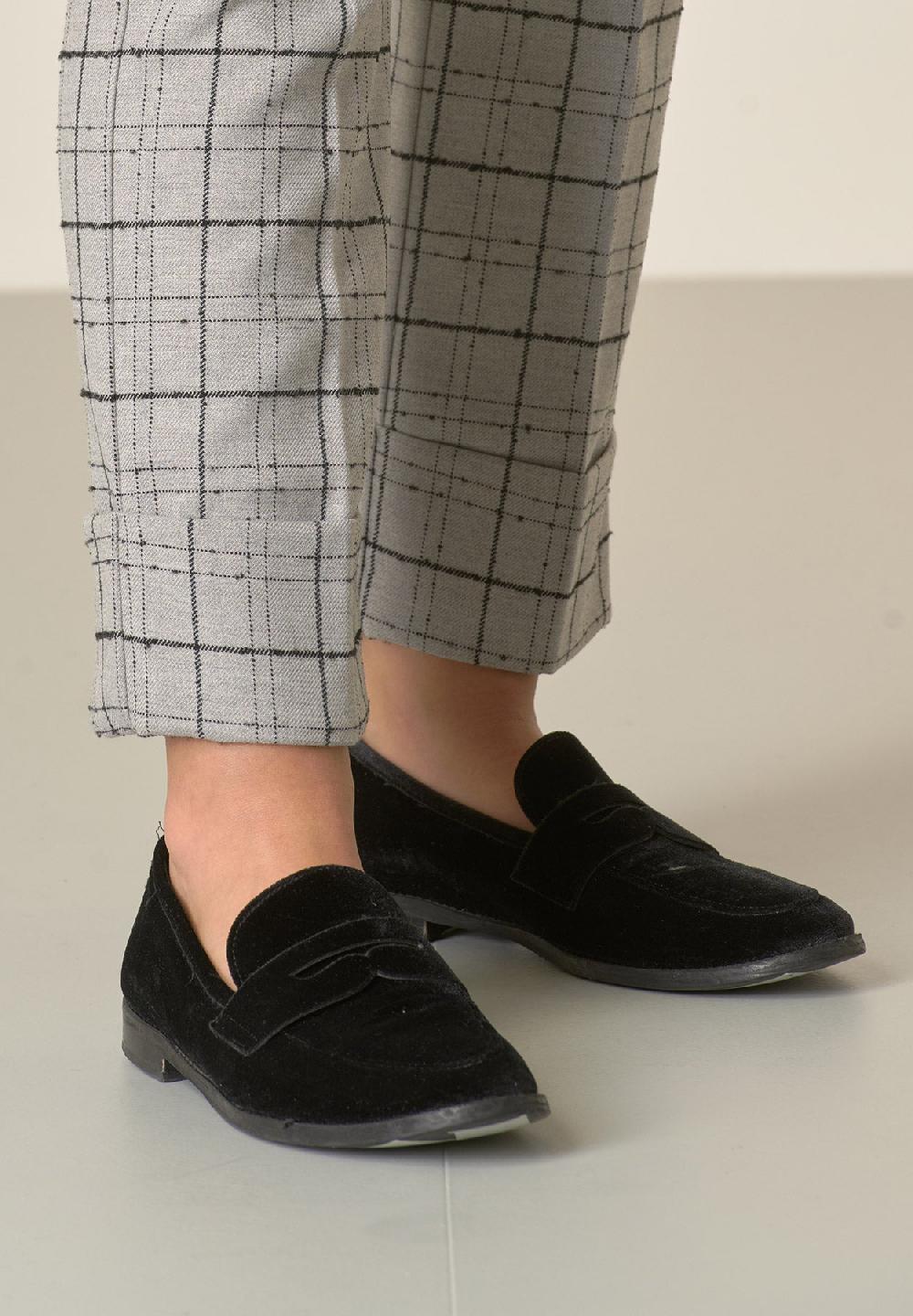 Angelico Pantalone grigio chiaro fantasia quadri risvolto Limitato a 3 giorni