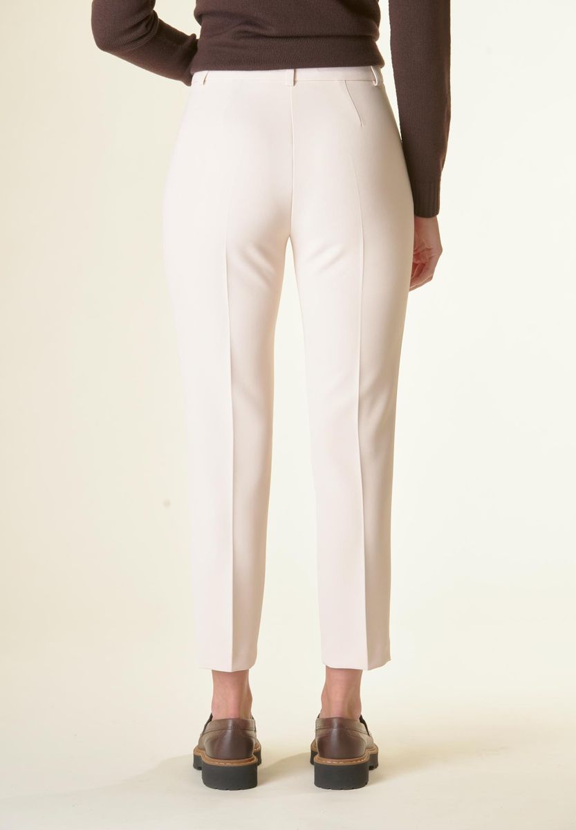 Angelico Pantalone panna crepe sigaretta Sconti questo mese
