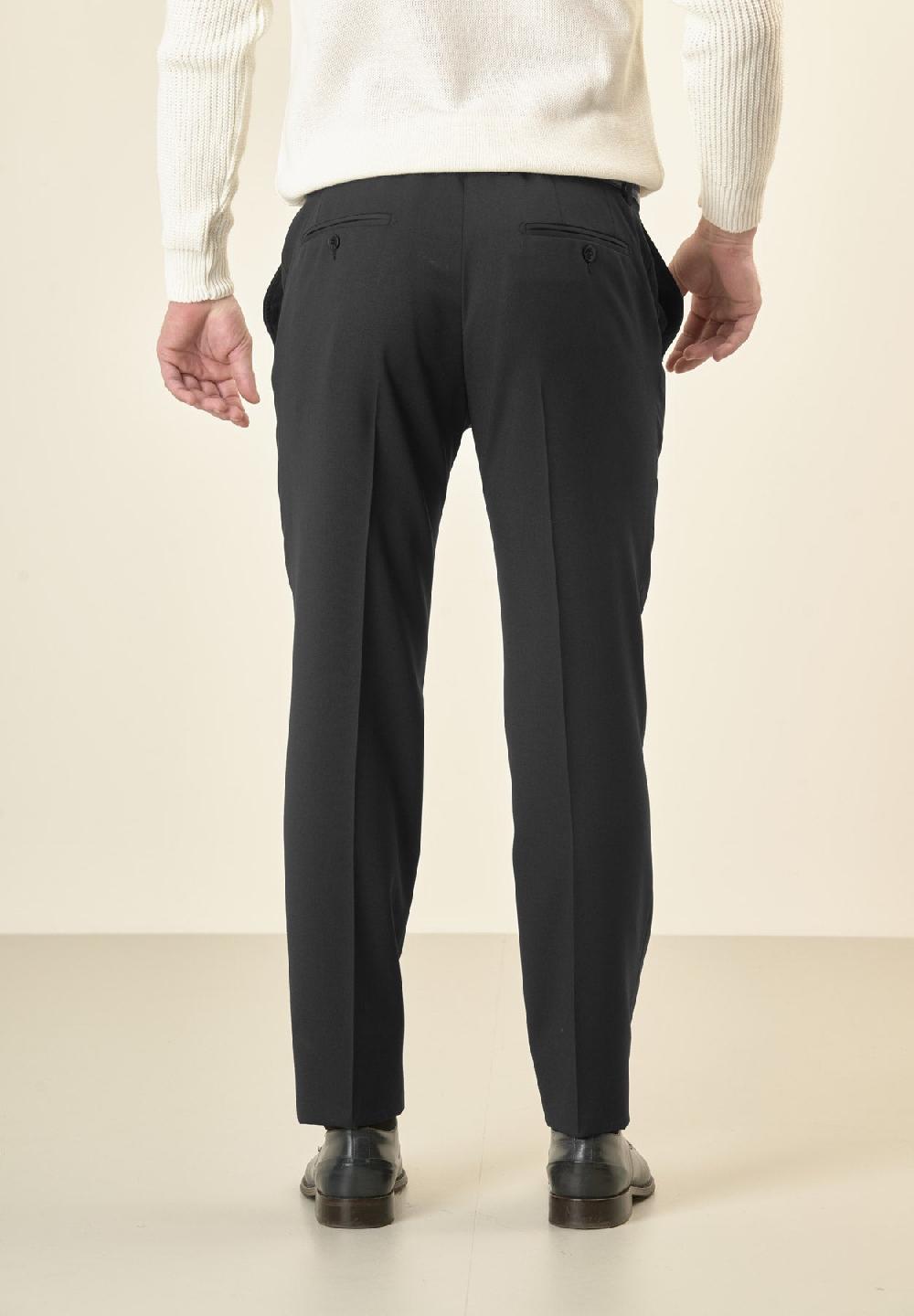 Angelico Pantalone antracite sallia lana vergine custom fit Shopping Online