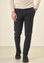 Angelico Pantalone marrone microstruttura cotone stretch slim fit Sottocosto
