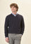 Angelico Scollo V grigio chiaro militare toppe Online