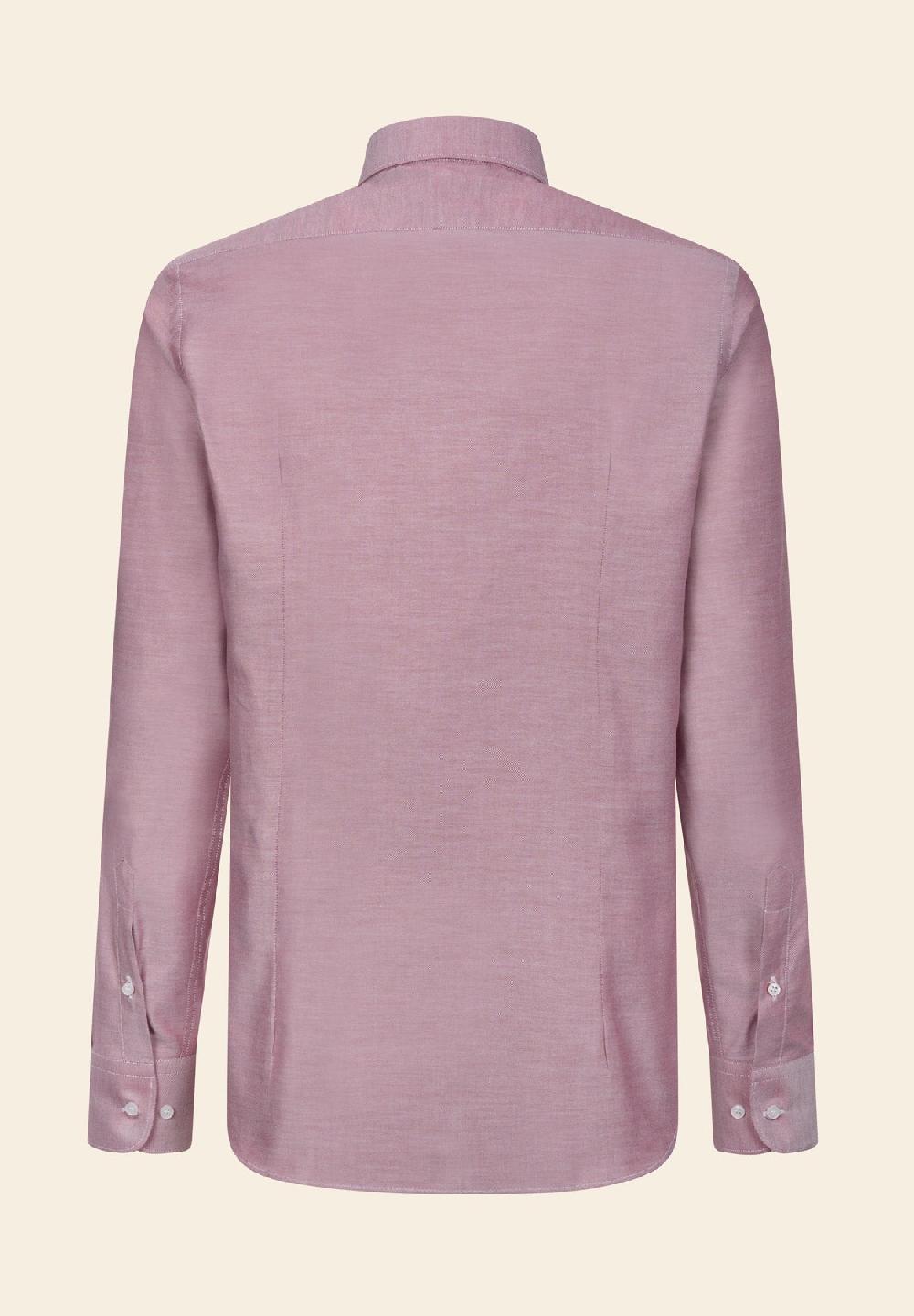 Angelico Camicia rossa oxford cotone slim fit Sconto di tempo limitato