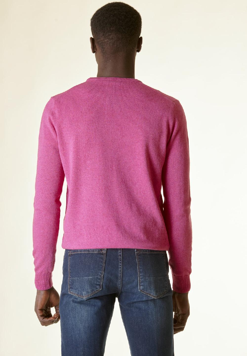 Angelico Girocollo rosa antico misto-cashmere Grande vendita