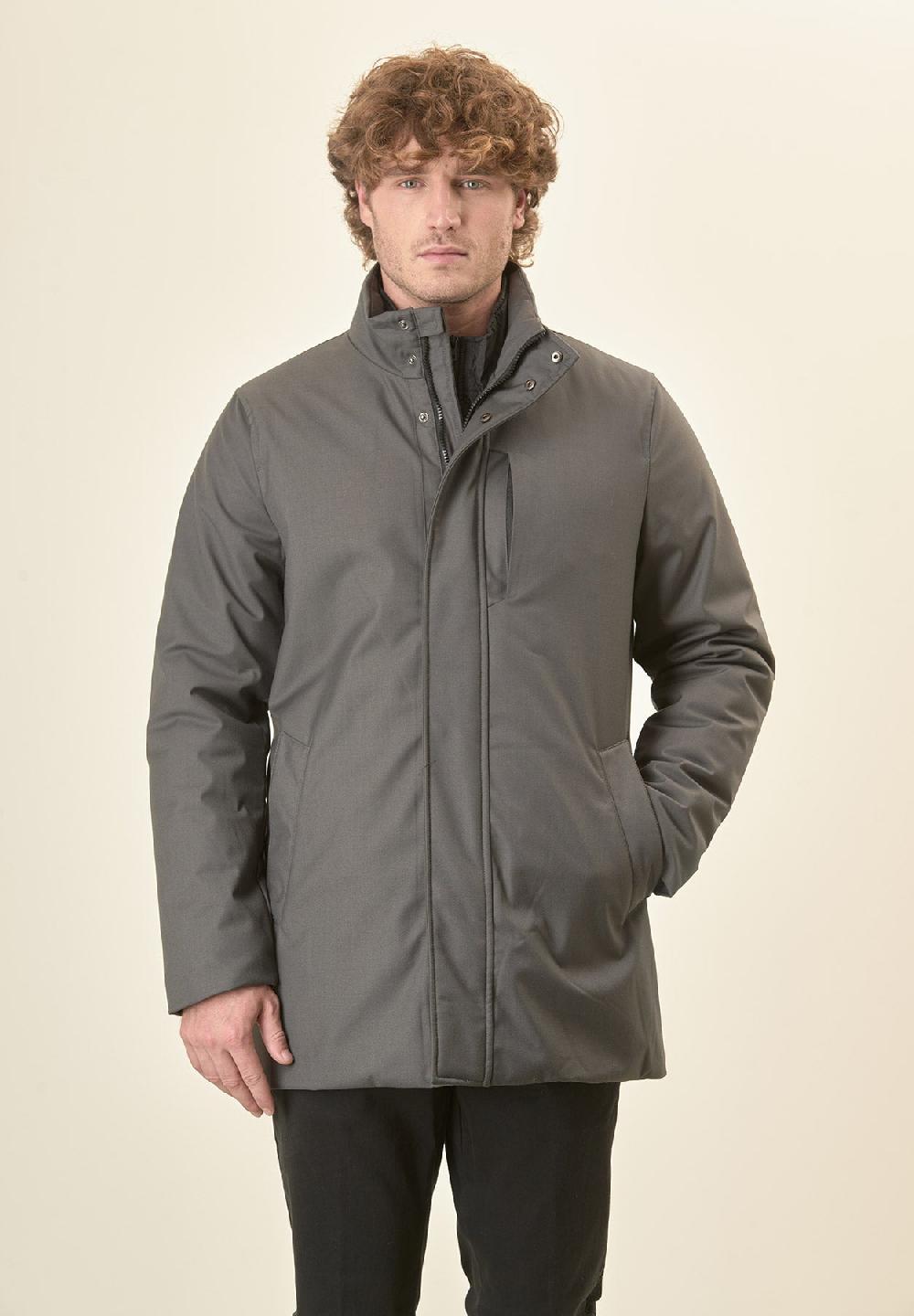 Angelico Giaccone city coat verdone pettorina removibile Flash Sale
