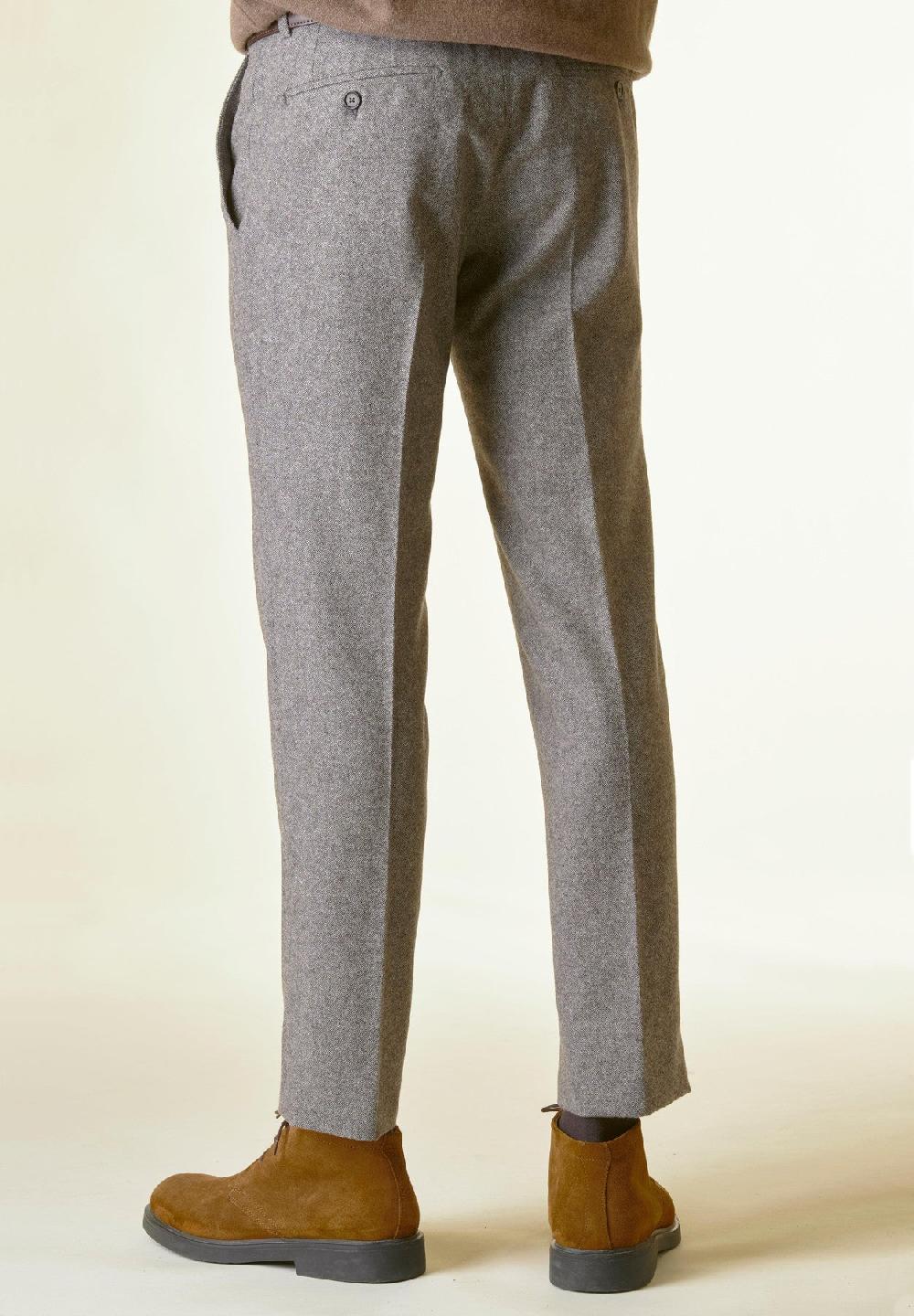 Angelico Pantalone moro sale-pepe lana custom Shopping online