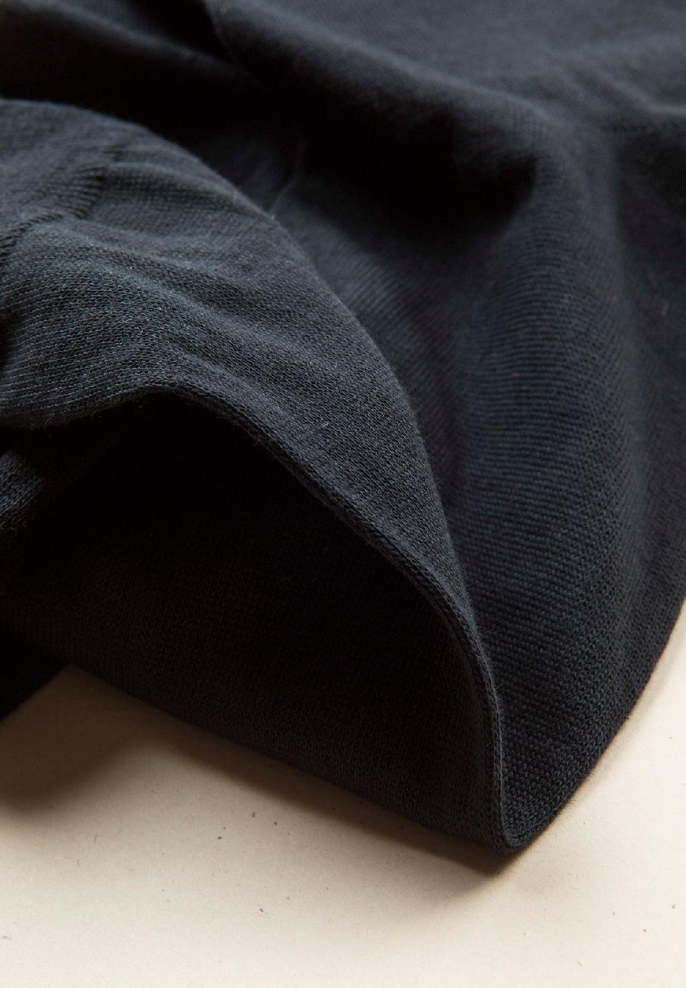 Angelico Calza blu cotone stretch unito Rilascio limitato