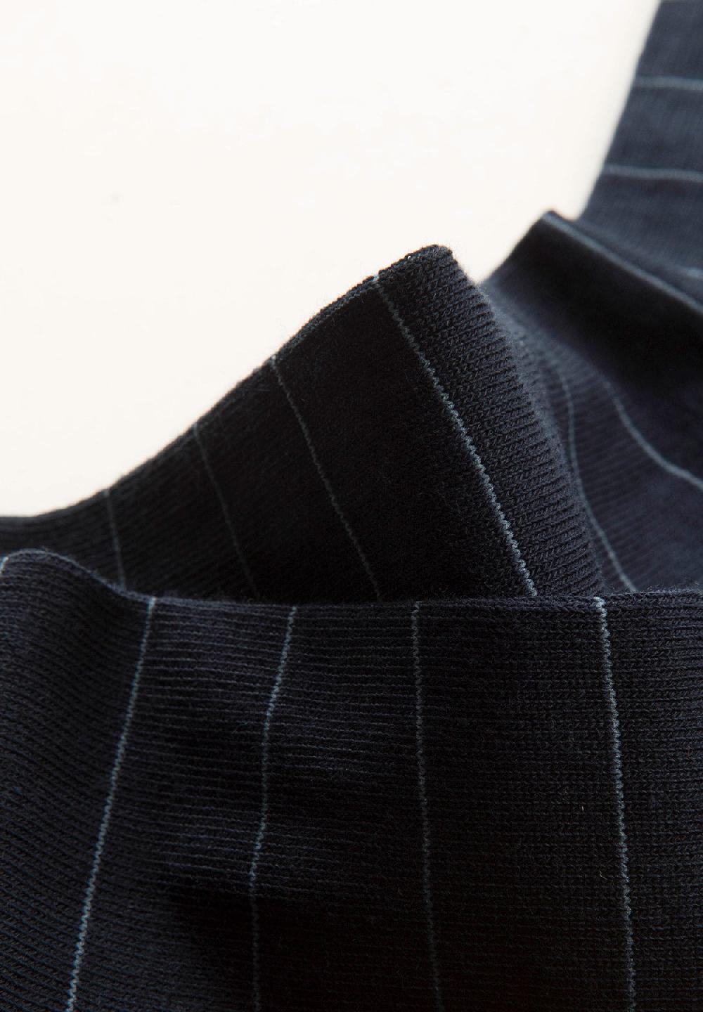 Angelico Calza blu notte righe cotone stretch Ultimi due giorni