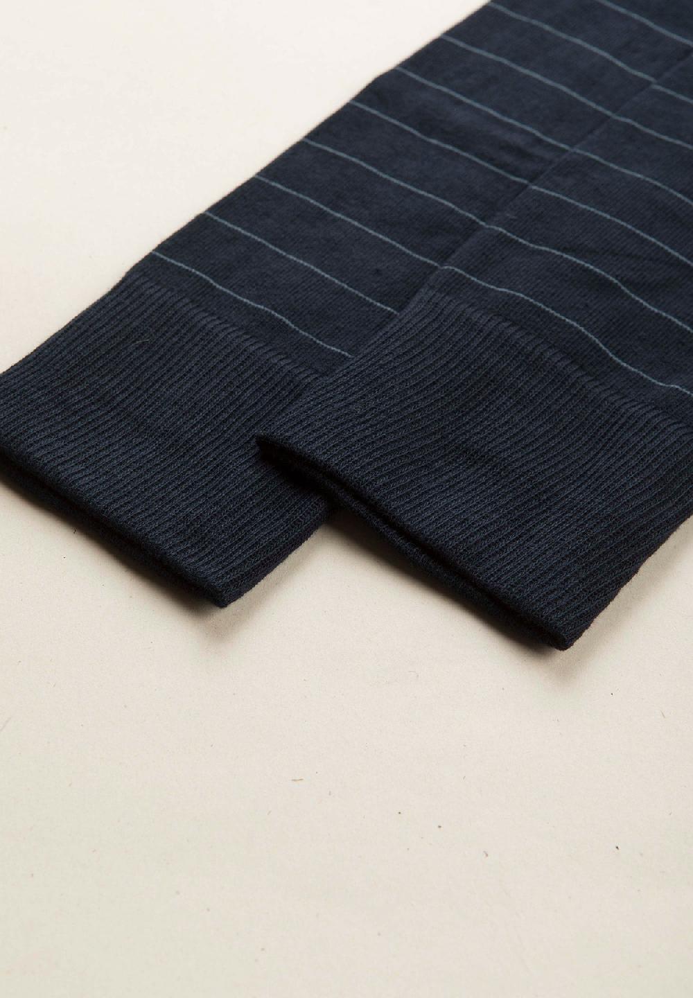 Angelico Calza blu notte righe cotone stretch Ultimi due giorni