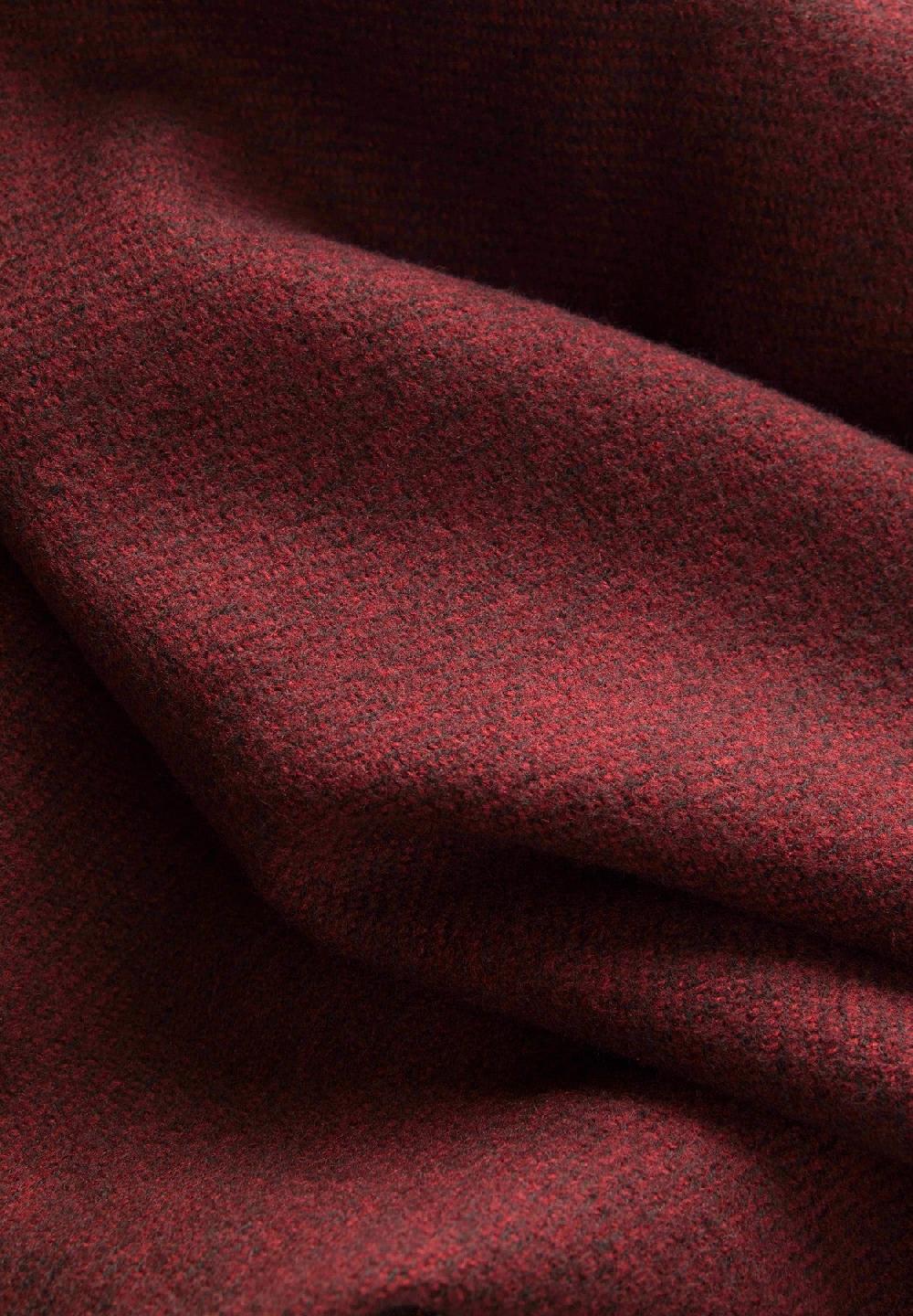 Angelico Sciarpa bordeaux melange Vendita