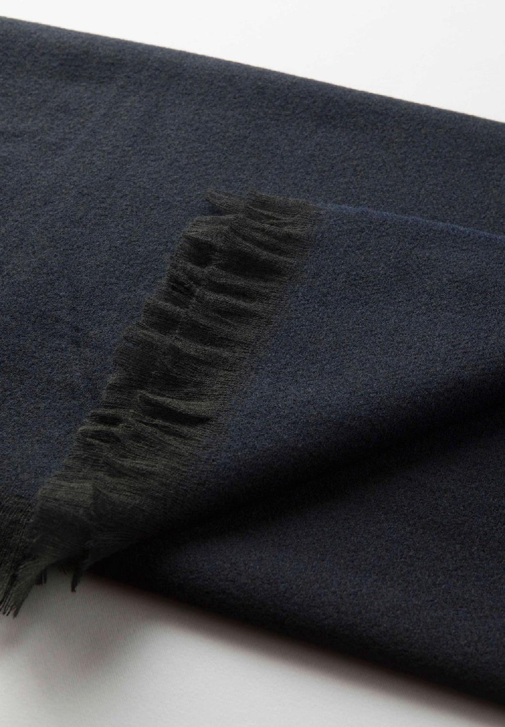 Angelico Sciarpa blu scuro melange Promozione