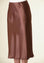 Angelico Longuette moro satin svasata Hotsell
