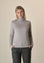 Angelico Dolcevita grigio chiaro lana merinos Fino al 50% di sconto