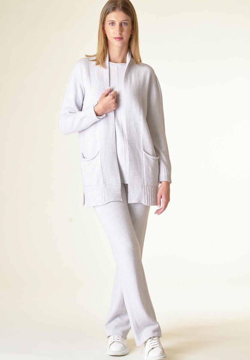 Angelico Cardigan perla sciallato tasconi soft Nuova