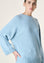 Angelico Maglia azzurra melange raglan Offerta Anniversario