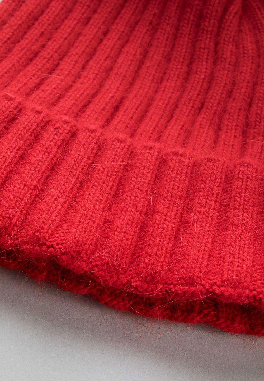 Angelico Berretto rosso pompon Offerte esclusive